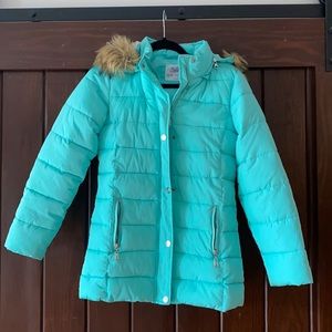 Girls JUSTICE winter coat size 12/14